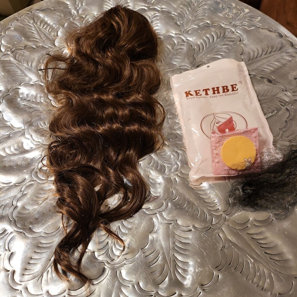Made of the finest synthetic materials,.feels like real hair, ponytail beautiful
